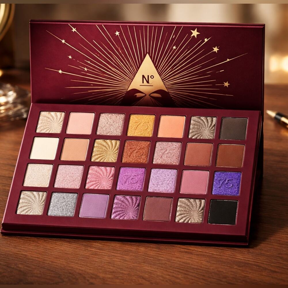 No. 75 Anniversary Eyeshadow Palette 28 Timeless, Sophisticated Shades